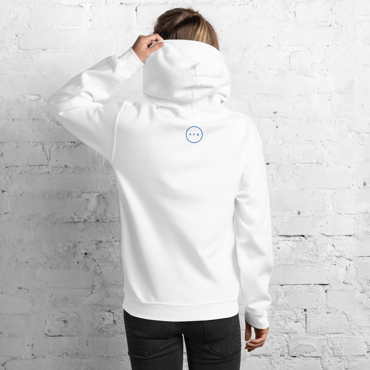 EFO Blue Logo Hoodie