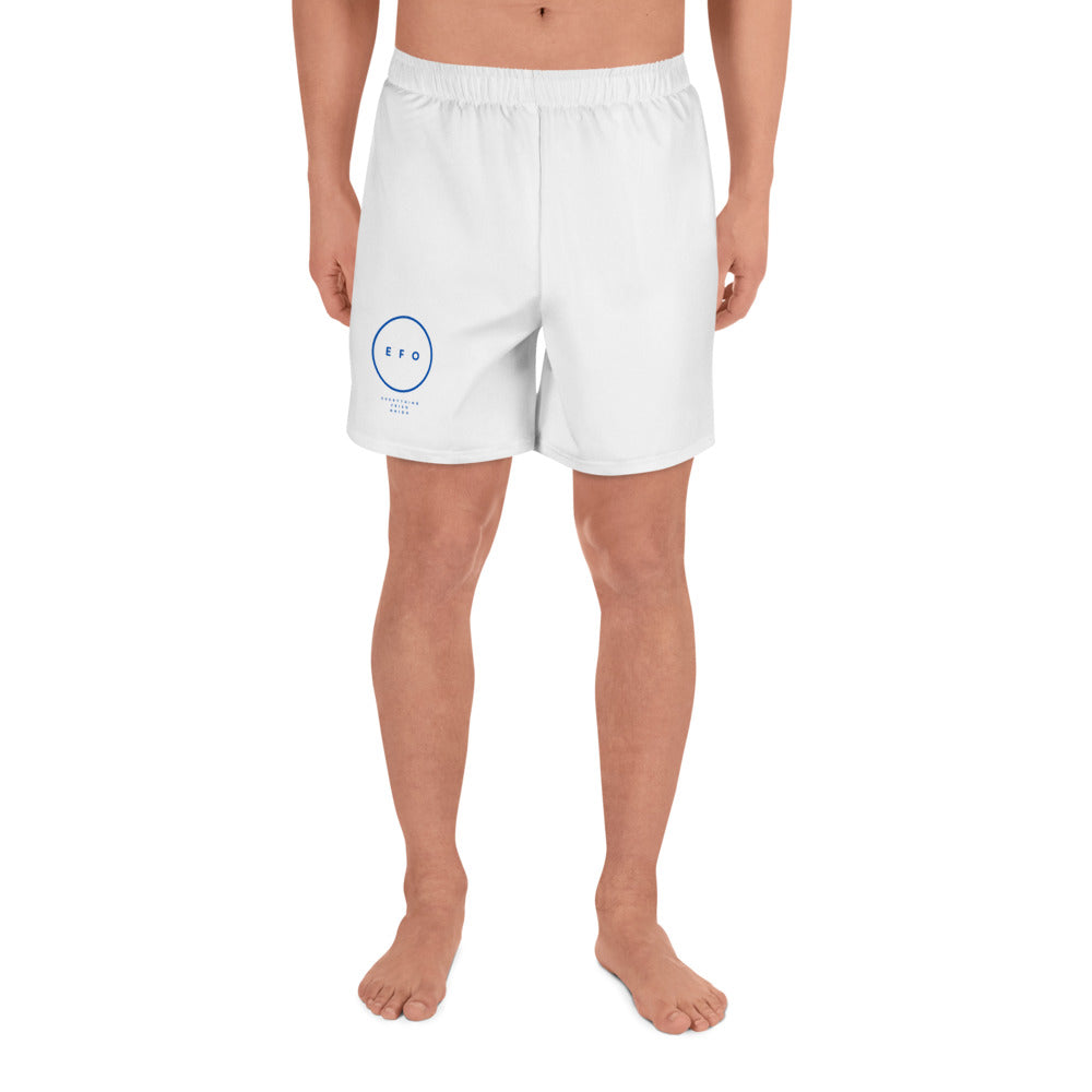 EFO Blue Logo Men's Athletic Shorts