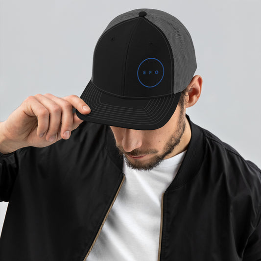 EFO blue logo hat ( Richardson 112 )